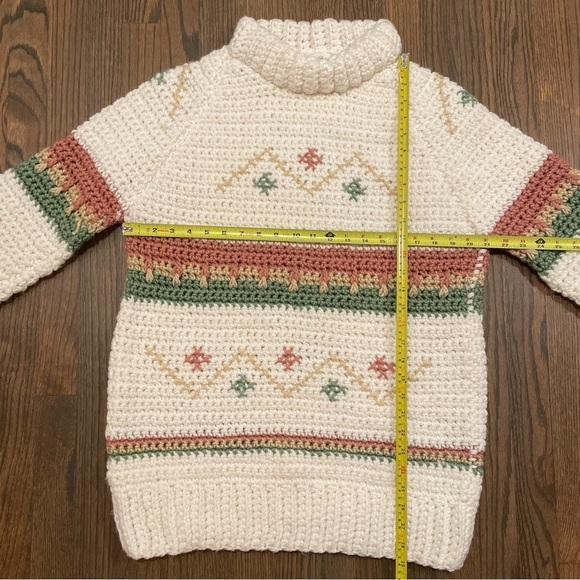 Handmade in Portugal Flaherty Russell Imports chunky knit sweater - Picture 5 of 8